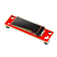 Podzespoły elektroniczne - Wyświetlacz OLED niebieski 0,91'' 128x32px I2C - Qwiic - SparkFun LCD-24606 - miniaturka - grafika 1
