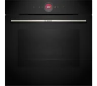 Piekarniki do zabudowy - Bosch Serie 8 HBG732BB1 Termoobieg AirFry Zdalne sterowanie Czarny - miniaturka - grafika 1
