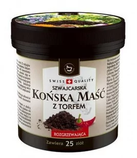 Herbamedicus (SZWAJCARIA) Końska maść z Torfem rozgrzewająca 225ml (Szwajcaria) 21HEMKTORP - Żele i maści lecznicze - miniaturka - grafika 1