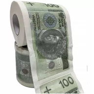 Papier toaletowy - Papier Toaletowy Polski Złoty Sto 100Zł Banknoty - miniaturka - grafika 1