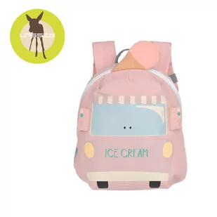 Lassig Plecak mini Tiny Drivers Samochód z lodami - Plecaki szkolne i tornistry - miniaturka - grafika 2