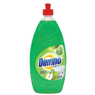 Delfino Płyn do naczyń Zielone Jabłko 1 L - Płyny do naczyń - miniaturka - grafika 1