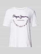 Koszulki i topy damskie - T-shirt z nadrukiem z logo model ‘RUMER’ - miniaturka - grafika 1