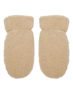 Rękawiczki - Pieces Rękawiczki Damskie Netty 17152287 Beżowy - miniaturka - grafika 1