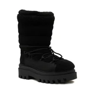 Śniegowce damskie - CALVIN KLEIN JEANS Ocieplane Śniegowce - miniaturka - grafika 1