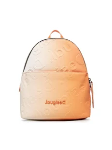 Desigual Plecak 22SAKP06 Pomarańczowy - Plecaki - miniaturka - grafika 1
