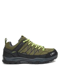 CMP Trekkingi Kids Rigel Mid Trekking Shoe Wp 3Q12944J Zielony - Buty dla chłopców - miniaturka - grafika 1
