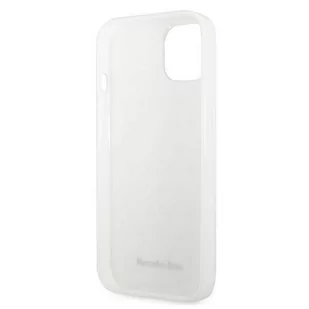 Mercedes MEHCP13MESPWH iPhone 13 6,1" biały/white hardcase Silver Stars Pattern - Etui i futerały do telefonów - miniaturka - grafika 7