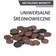 Akcesoria do gier planszowych - Drawlab Entertainment Metalowe monety - Uniwersalne - Średniowieczne (zestaw 30 monet) - miniaturka - grafika 1