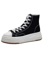 Trampki damskie - Tamaris 1-1-25216-20 damskie trampki wysokie, czarne, 42 EU, Czarny, 41 EU - miniaturka - grafika 1