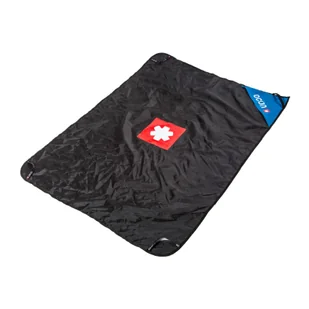 Płachta na linę wspinaczkową Ocun Ropemat black/blue - ONE SIZE - Sprzęt wspinaczkowy - miniaturka - grafika 1