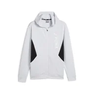 Bluzy sportowe męskie - Bluza Sportowa Męska Puma Fit Double Knit Fz - miniaturka - grafika 1
