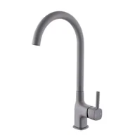 Baterie kuchenne - Miló Bateria zlewozmywakowa Avia stojąca z wylewką "U" dior gray - miniaturka - grafika 1