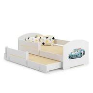 Łóżka dla dzieci i młodzieży - Łóżko podwójne LUK 160x80 Policja - miniaturka - grafika 1