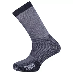 Skarpety z wełny Merino Teko ecoHIKING Medium Full Cushion 3.0 Charcoal - Odzież trekkingowa damska - miniaturka - grafika 1
