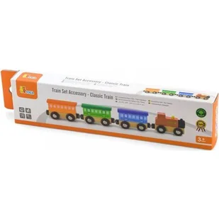 VIGA TOYS Viga Zestaw akcesoriów do kolejki - klasyczny pociąg - Pociągi dla dzieci - miniaturka - grafika 1
