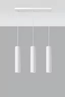 Lampy sufitowe - Sollux Lighting Lampa wisząca LAGOS 3L biały - miniaturka - grafika 1