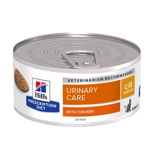 Hills Prescription Diet c/d Multicare Urinary Care, kurczak 12 x 156 g - Mokra karma dla kotów - miniaturka - grafika 1