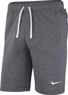 Spodnie sportowe męskie - Nike Park 20 Fleece Short CW6910 Szary/Srebrny S - miniaturka - grafika 1