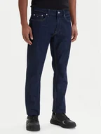 Spodnie męskie - Tommy Jeans Jeansy Scanton DM0DM23063 Granatowy Slim Fit - miniaturka - grafika 1