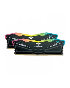 Team Group D-ELTA RGB 32GB 2x16GB DDR5 5600MHz CL32 1,20V Black FF3D532G5600HC32DC01 - Pamięci RAM - miniaturka - grafika 1