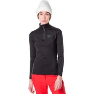 Pozostała odzież narciarska - Koszulka termoaktywna Rossignol W Classique 1/2 Zip - miniaturka - grafika 1