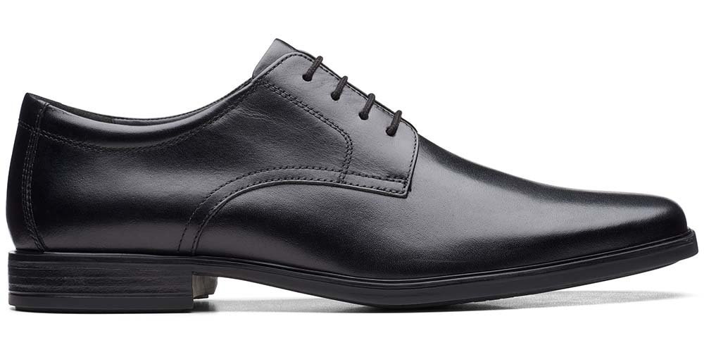 Półbuty męskie Clarks Howard Walk czarne 40