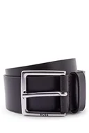 Paski - BOSS Męski pasek Rummi_Sz40, Dark Brown202, 100 - miniaturka - grafika 1