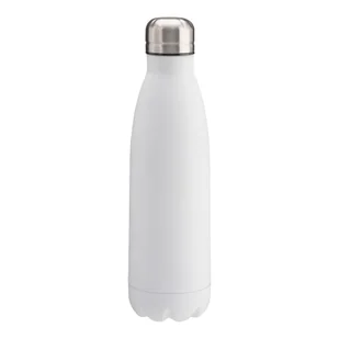 Butelka termiczna stalowa Dr.Bacty Atena 500 ml - Biały mat - Butelki termiczne - miniaturka - grafika 1