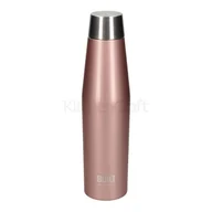 Butelki termiczne - BUILT Built - Built -  Butelka Metaliczna Różowa  540 ml - miniaturka - grafika 1
