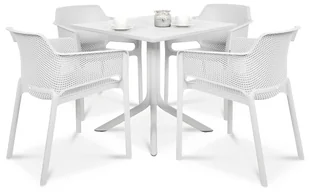 Meble Nardi NET/CLIP 4+1 Bianco - Meble ogrodowe - miniaturka - grafika 1