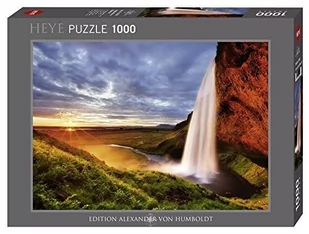 Heye Puzzle 1000 elementów Islandia Wodospad Seljalandsfoss - Puzzle - miniaturka - grafika 1