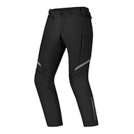Odzież motocyklowa - SHIMA Rush Męskie spodnie motocyklowe | Letnie wzmocnione Adventure Mesh męskie spodnie turystyczne z wodoodporną membraną, ochraniacze na kolana CE (czarne, 3XL) - miniaturka - grafika 1