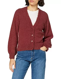 Swetry damskie - Mexx Damski elegancki sweter kardigan, masło Apple, XL - grafika 1