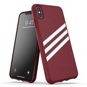 Etui i futerały do telefonów - Adidas OR Moulded Case Suede iPhone Xs Max czerwony/red 33283 - miniaturka - grafika 1