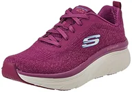 Trampki damskie - Skechers Damskie trampki D'LUX Walker, fioletowe, 3 UK - miniaturka - grafika 1