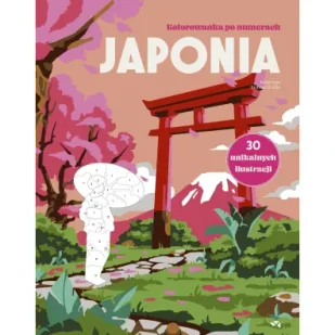 Japonia. Kolorowanka po numerach. Relacja Relaks - Poradniki dla rodziców - miniaturka - grafika 1