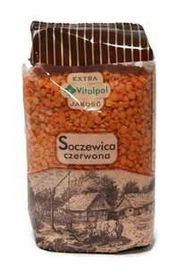 VitalPol Soczewica czerwona 450 g - Warzywa świeże i suszone - miniaturka - grafika 1