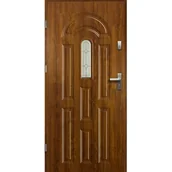 Drzwi zewnętrzne - Drzwi zewnętrzne ERIS roco złoty dąb 90 lewe RADEX - miniaturka - grafika 1