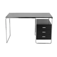 Biurka - DKWADRAT Biurko Thon czarne 204452 - miniaturka - grafika 1