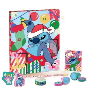 lilo & stitch kalendarz adwentowy stationery  12 day disney - Figurki dla dzieci - miniaturka - grafika 1