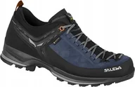 Buty trekkingowe męskie - Buty trekkingowe męskie Buty mtn trainer 2 gtx-blue seal-black-uk 9,5 44 SALEWA - miniaturka - grafika 1