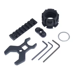 UTG - Łoże AR15 Super Slim SD Free Float - 14'' - M-LOK - MTU046XLM - Osprzęt do wiatrówek - miniaturka - grafika 1