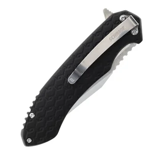 Schrade - Nóż składany Scramble Folder - AUS-10 - Czarny -1159311 - Noże - miniaturka - grafika 3