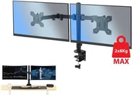 Uchwyty do monitorów - UCHWYT BIURKOWY DO DWÓCH MONITORÓW 10”-27" - miniaturka - grafika 1