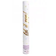 Dekoracje sali - Armatka konfetti mix kolorów pastel papier okrągły - miniaturka - grafika 1