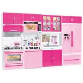 Zabawy w naśladowanie dorosłych - Zestaw mebli kuchennych - 4-elementowy Askato - miniaturka - grafika 1