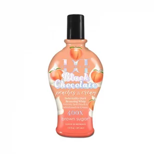 Brown Sugar, Double Dark Black, Balsam do opalania Chocolate Peaches & Cream, 221 ml - Kosmetyki po opalaniu - miniaturka - grafika 1