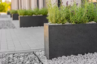 120x30x70 cm CT - Donica betonowa (szara) - Donice - miniaturka - grafika 1