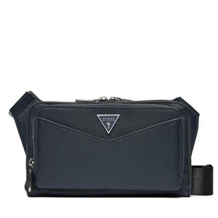 Saszetka Guess HMSISA P5114 Granatowy - Torby męskie - miniaturka - grafika 1